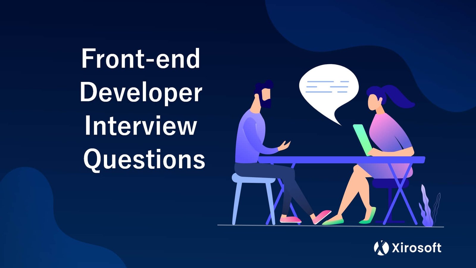Web Developer Interview Questions Banner Design