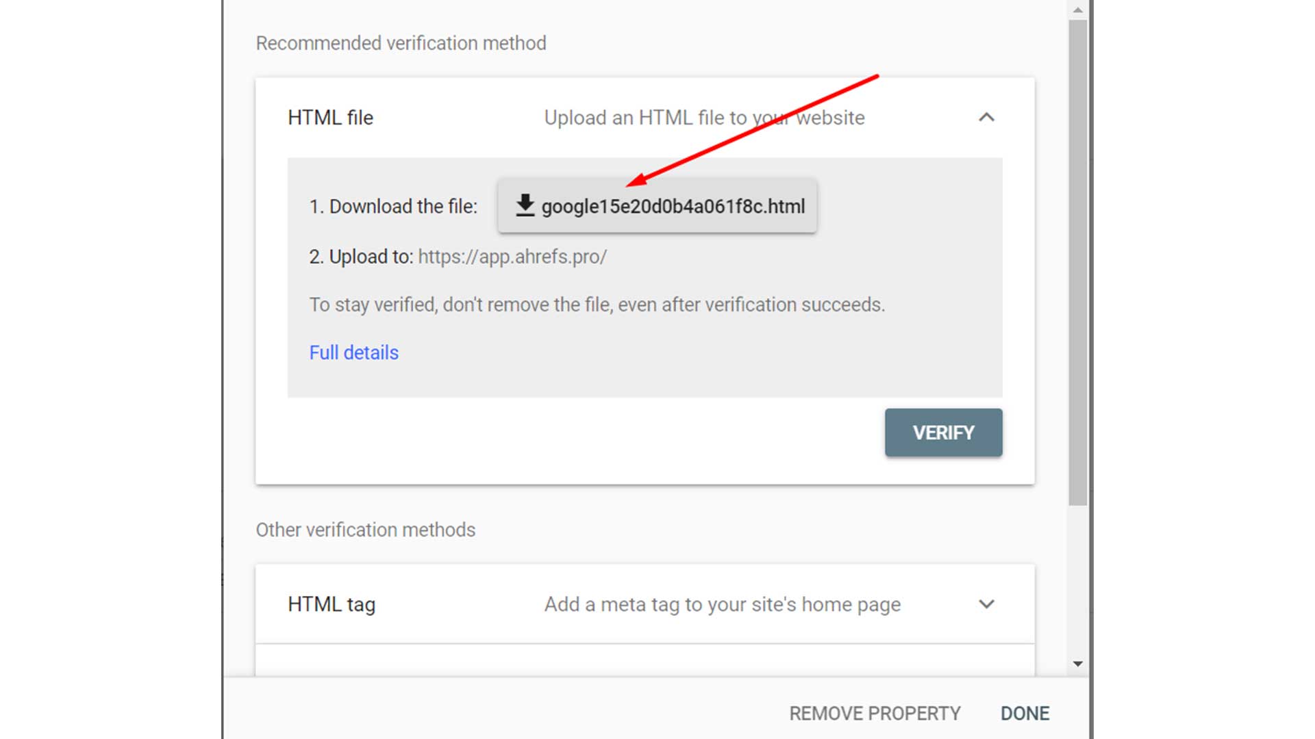 How to Upload HTML Verification File to WordPress - Xirosoft